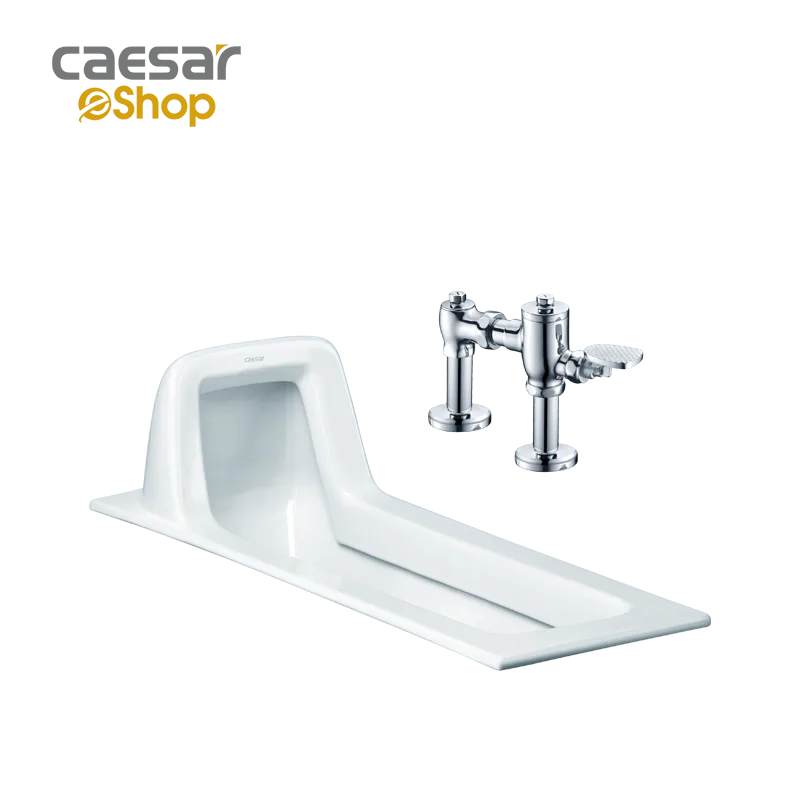 Bàn Cầu Xả Gạt Tay  - C1230 + BF525A Caesar — ảnh sản phẩm 1