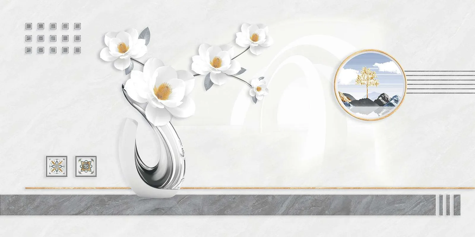 Gạch Ý Mỹ MN4833D