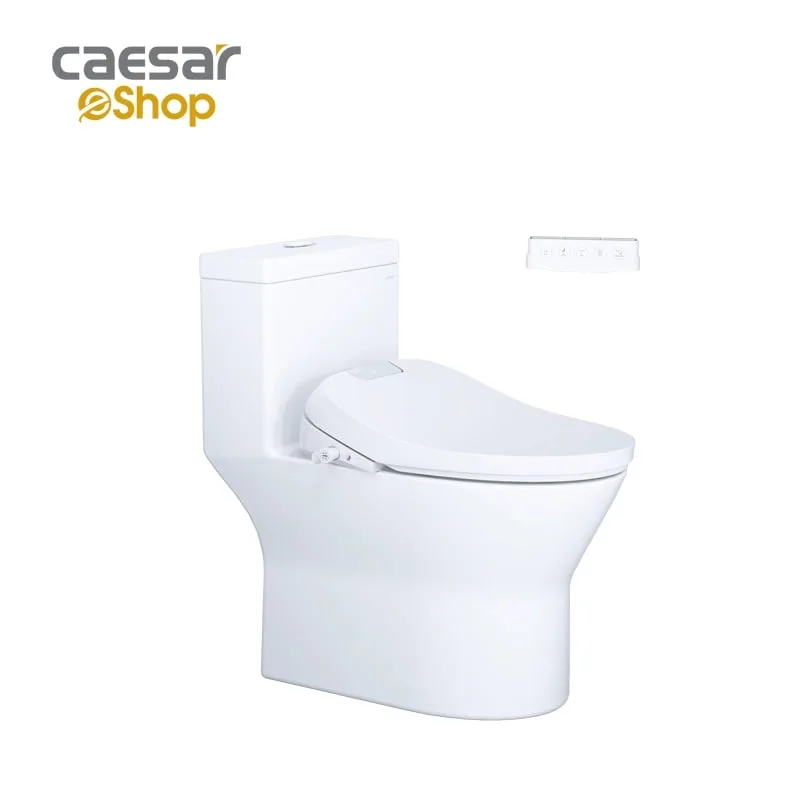 Bàn cầu một khối kết hợp với nắp điện tử - C1374F + TAF610H Caesar — ảnh sản phẩm 1
