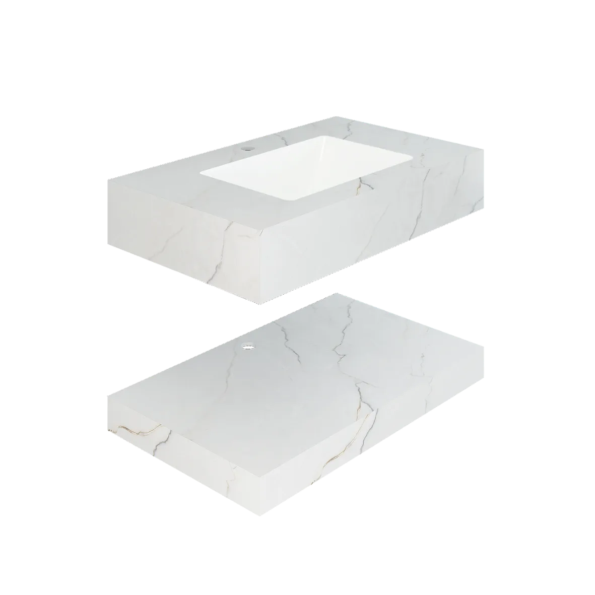 Chậu bàn đá 2 tầng AZ51-9GP01 Viglacera — ảnh sản phẩm 1