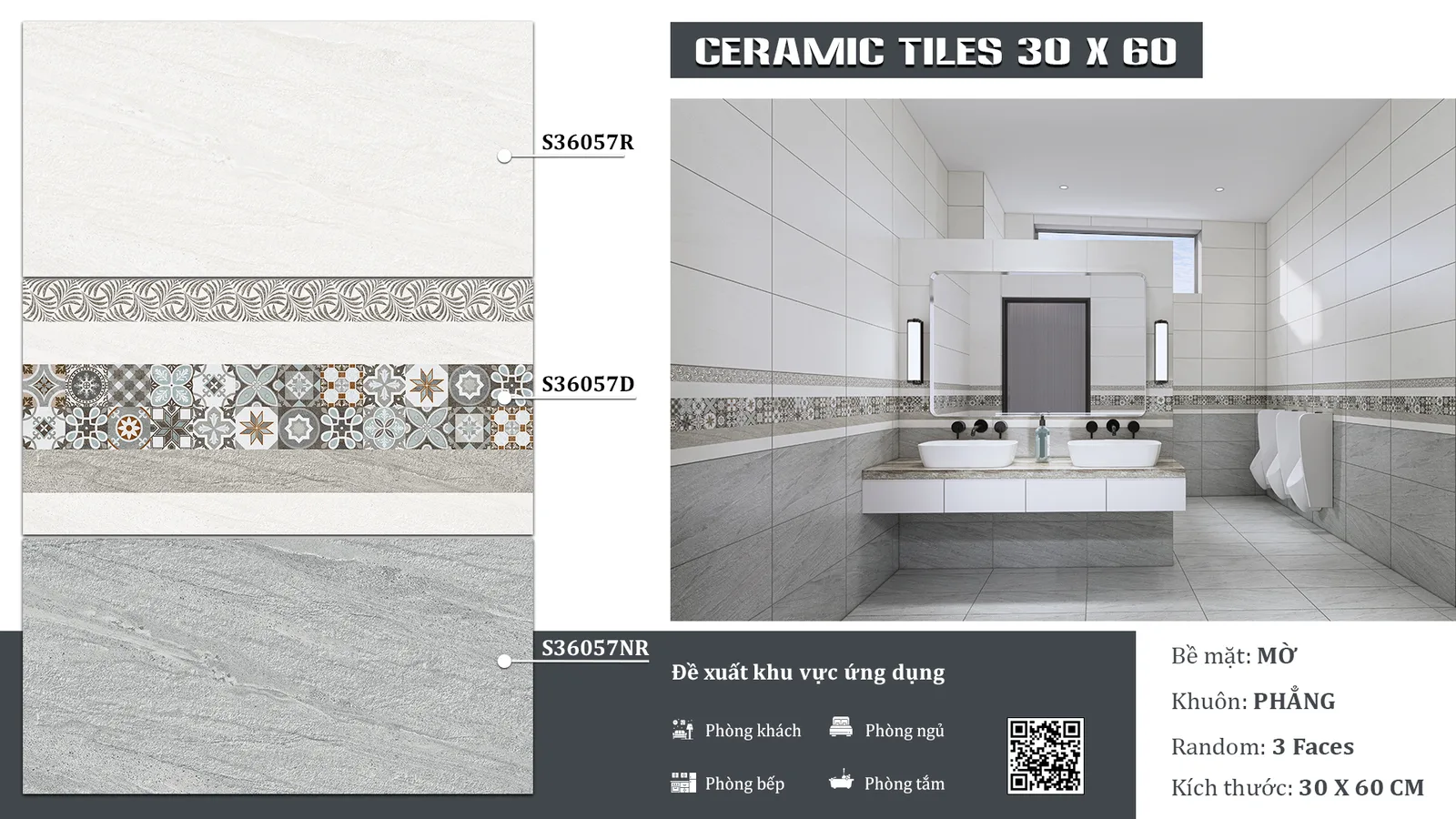 Gạch Ý Mỹ S36057D