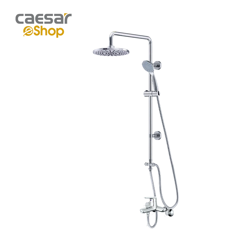 Sen nóng lạnh kết hợp bộ phụ kiện sen tắm đứng - S123C + BS125 Caesar — ảnh sản phẩm 1