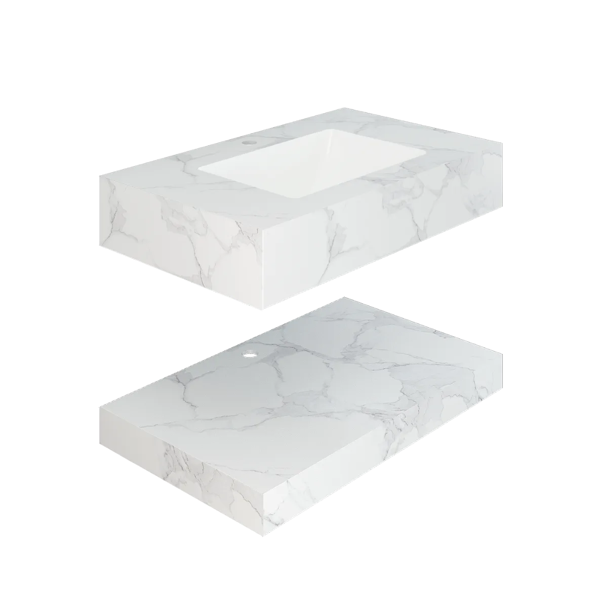 Chậu bàn đá 2 tầng VI14-9GP01 Viglacera — ảnh sản phẩm 1