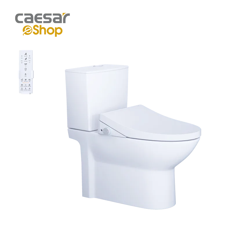 Bàn Cầu kết hợp nắp điện tử - CD1340 - TAF512H Caesar — ảnh sản phẩm 1