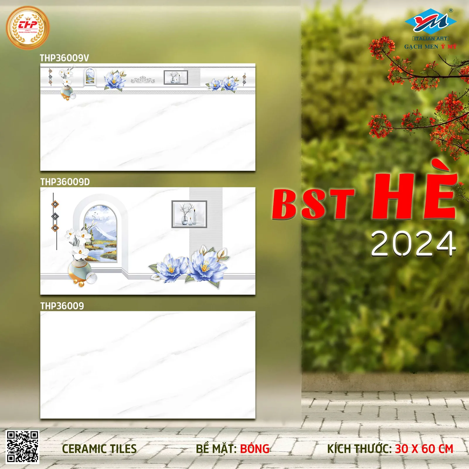 Gạch Ý Mỹ THP36009V