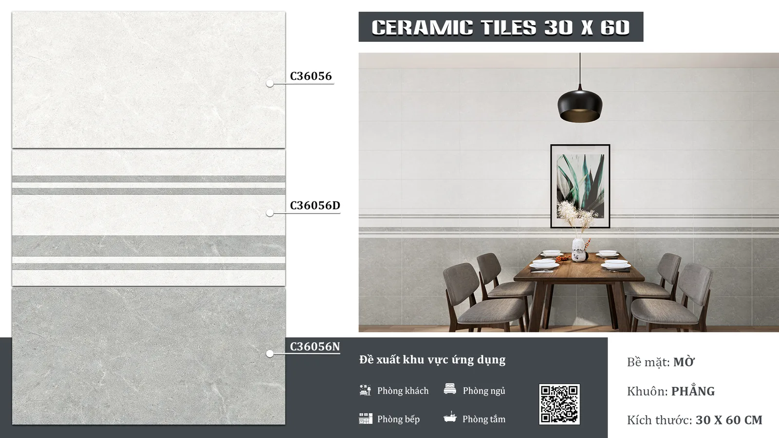 Gạch Ý Mỹ C36056D