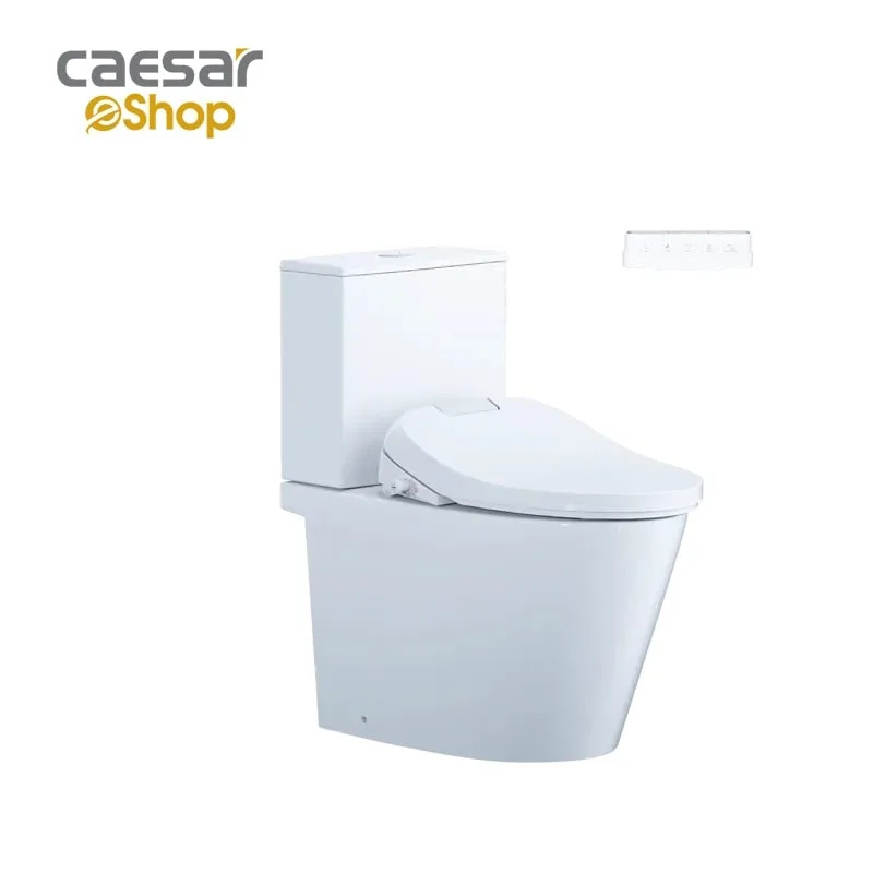 Bàn Cầu hai khối kết hợp nắp điện tử - CD1342 - TAF610H Caesar — ảnh sản phẩm 1