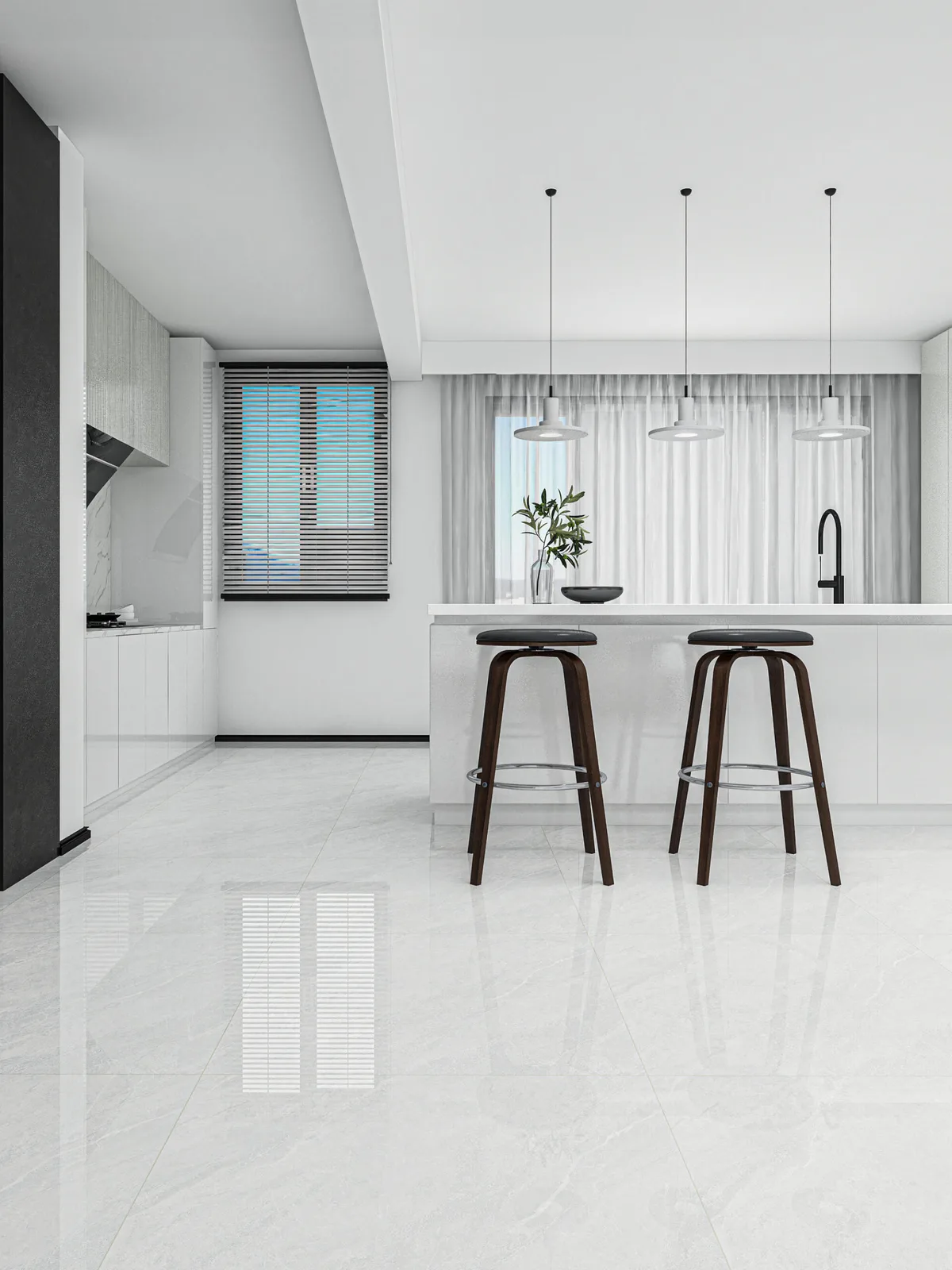 Ảnh ứng dụng Gạch Ý Mỹ P88046R