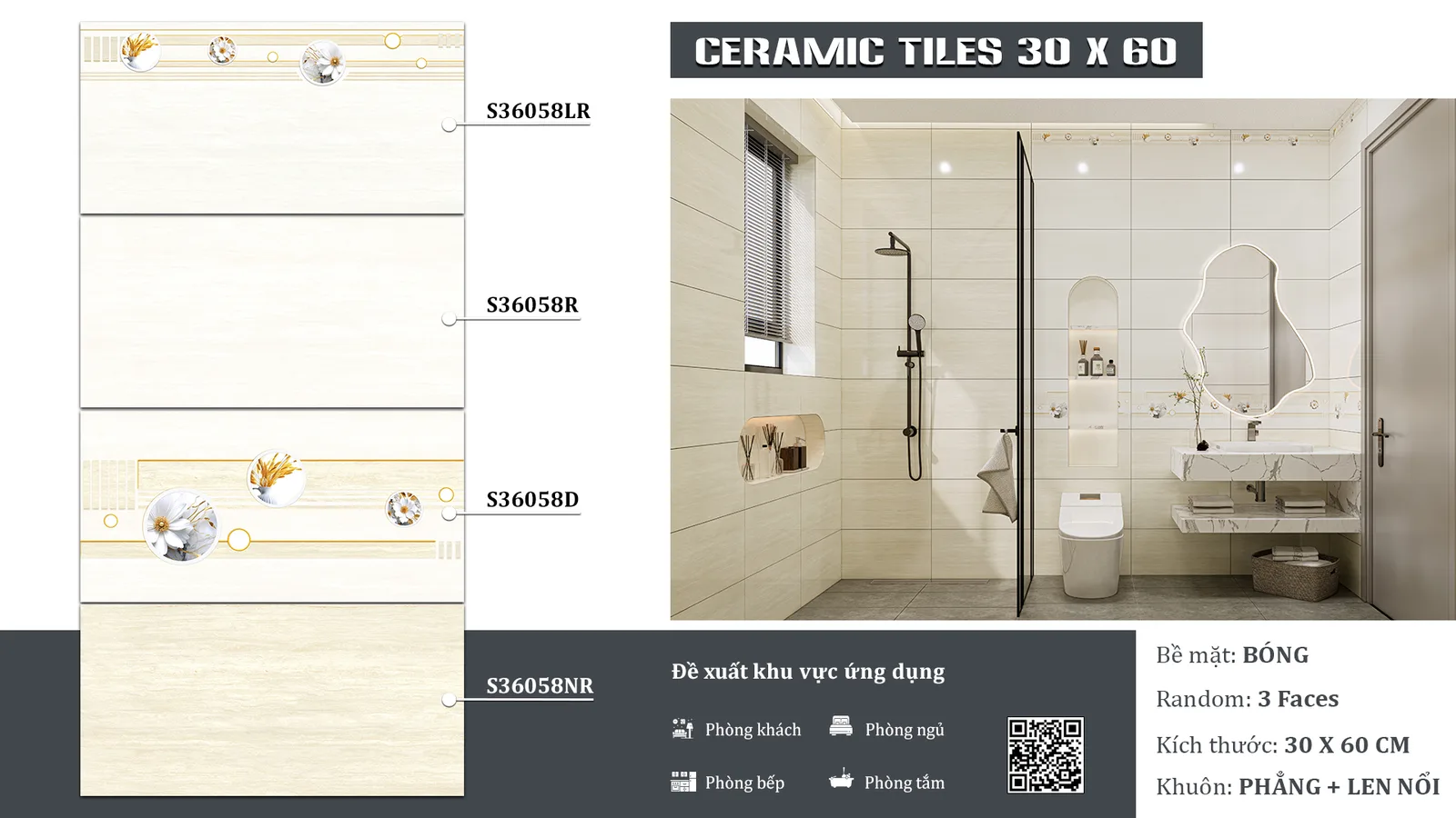 Gạch Ý Mỹ S36058D