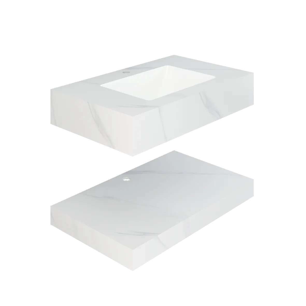 Chậu bàn đá 2 tầng UA2-9GP01 Viglacera — ảnh sản phẩm 1