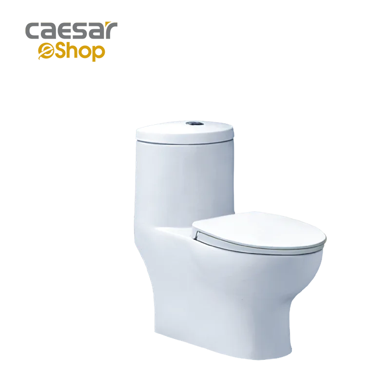 Bàn Cầu Một Khối Nắp Êm - C1375 Caesar — ảnh sản phẩm 1