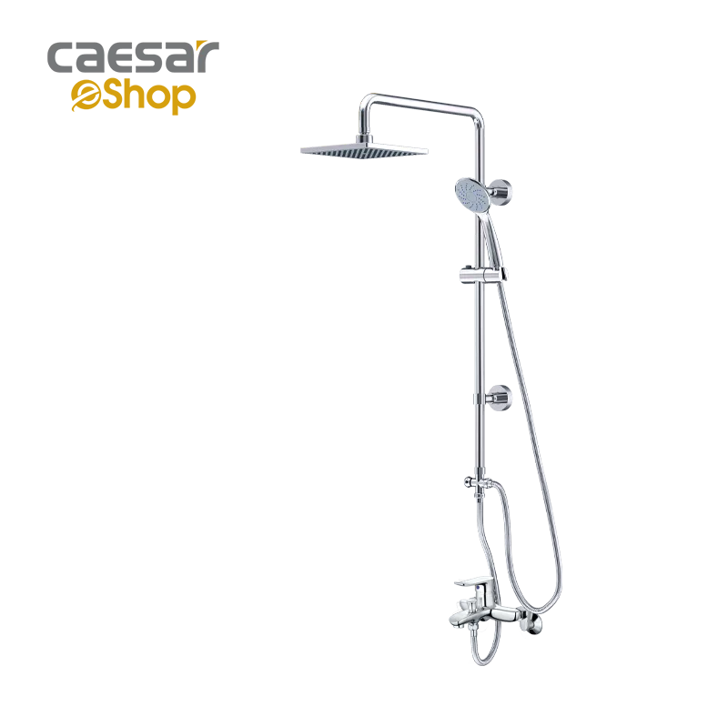 Sen nóng lạnh kết hợp bộ phụ kiện sen tắm đứng - S493C + BS124 Caesar — ảnh sản phẩm 1