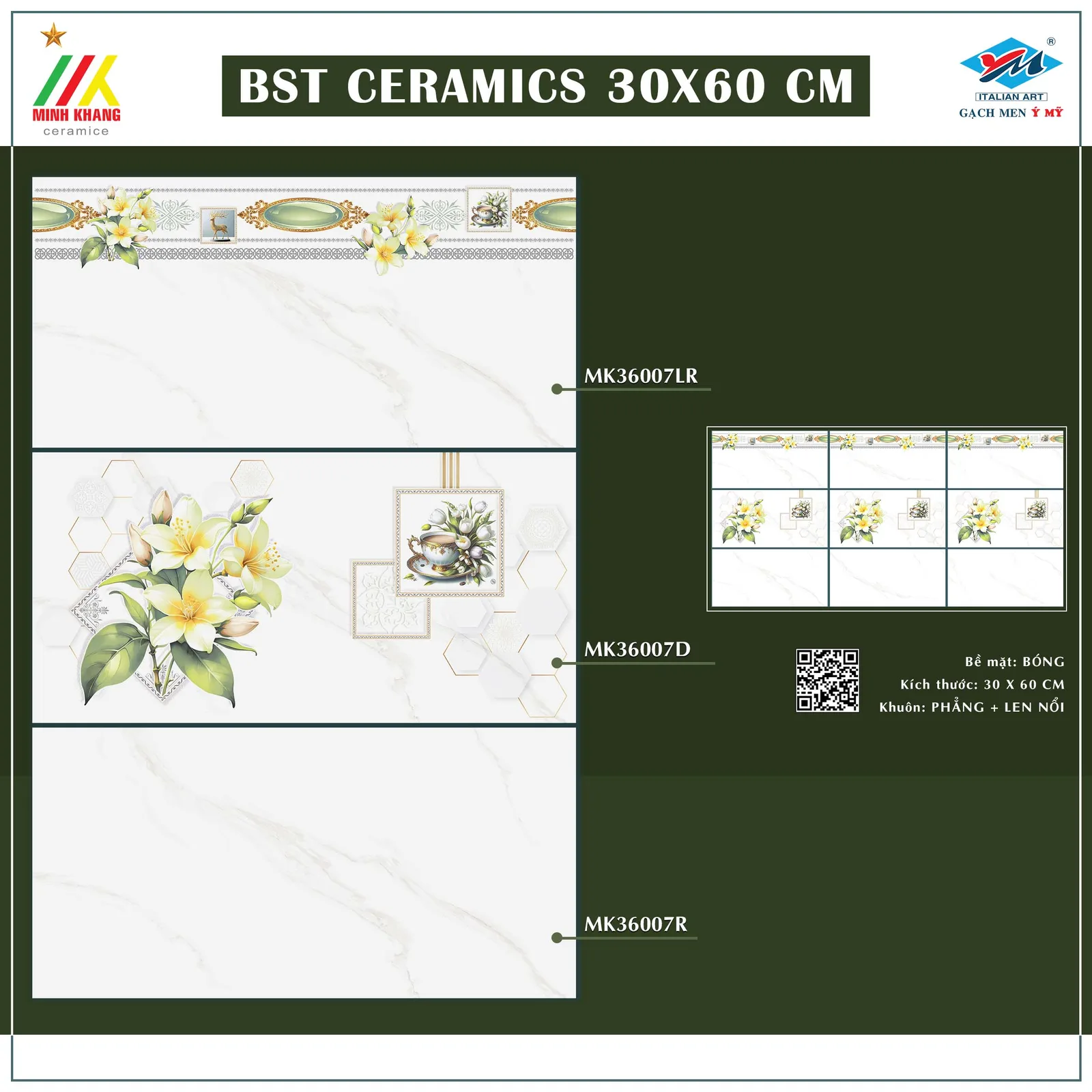 Gạch Ý Mỹ MK36007D