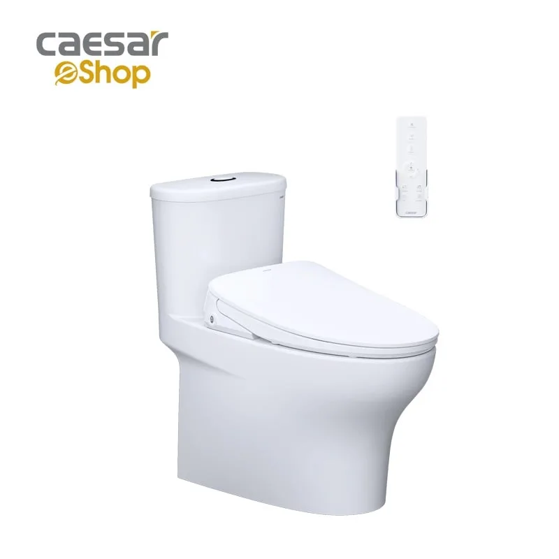 Bàn Cầu Một Khối kết hợp nắp điện tử - C1394F - TAF710H Caesar — ảnh sản phẩm 1